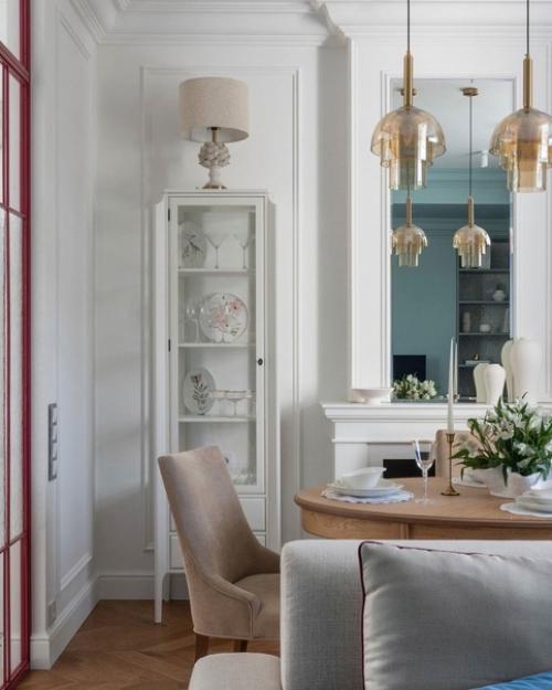 Интерьер в оттенках с продуманным декором со смыслом. 01