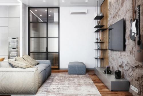 Двухкомнатная квартира, площадью - 62 кв.