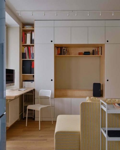 Ремонт в однокомнатной квартире площадью 29 кв. 03