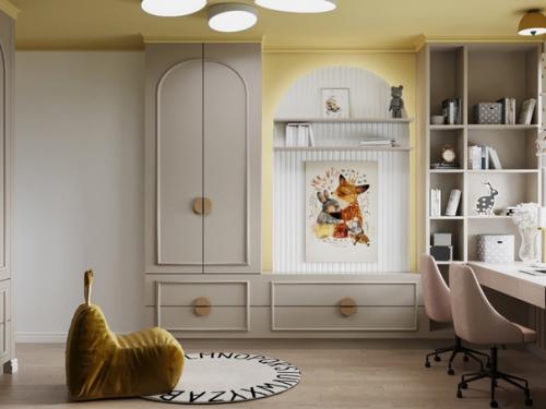 Большая и красивая квартира для семьи с двумя детьми. 04