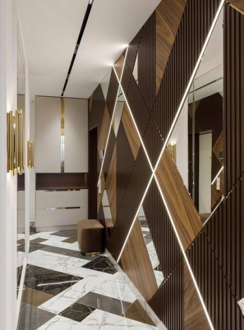 Интерьер двухуровневой квартиры. 02