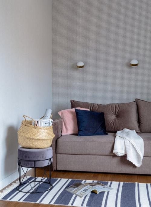 Большая квартира с бюджетными решениями. 05