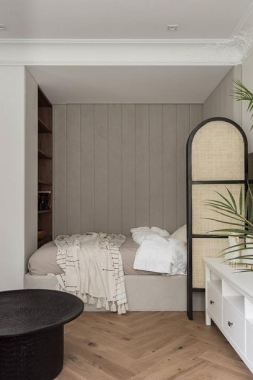 Интерьер квартиры в приятных оттенках. 03