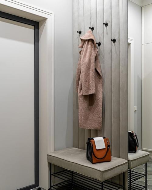 Светлая квартира с акцентами зеленого цвета. 02