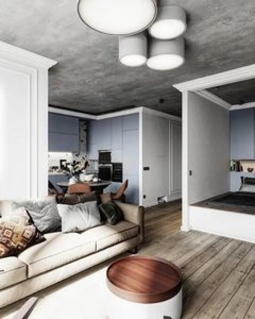 Дизайн квартиры, площадью - 46. 05