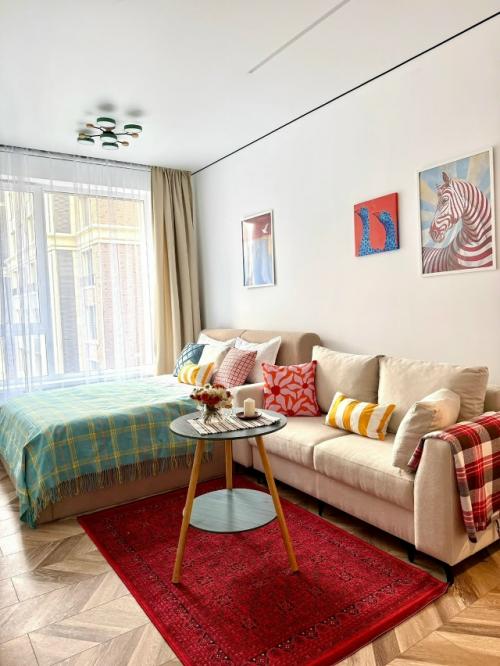 Пример того, как даже небольшое пространство может заиграть характером и стать по-настоящему удобным. 08