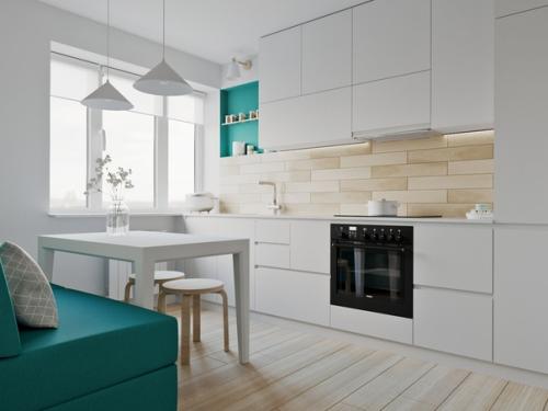 Проект квартиры в скандинавском стиле. 02