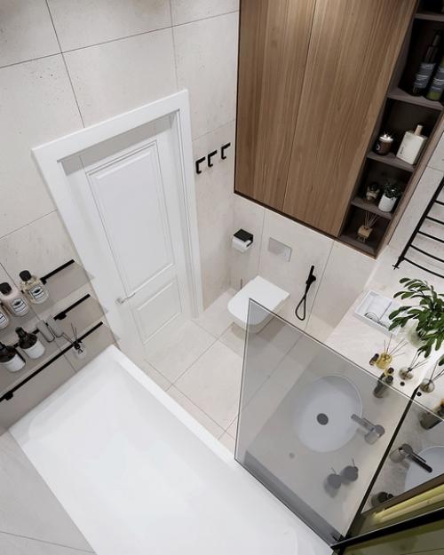 Санузел, площадью - 4. 3 кв. 02