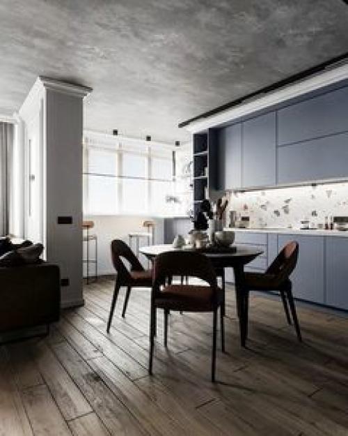 Дизайн квартиры, площадью - 46.