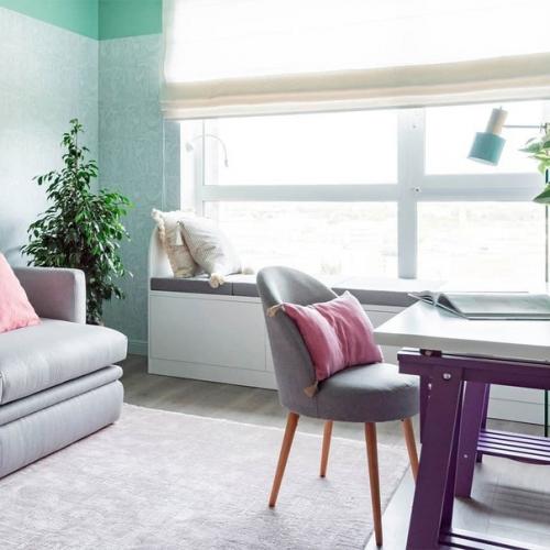 Очень необычный, с тончайшей колористикой и индивидуальными решениями проект. 04