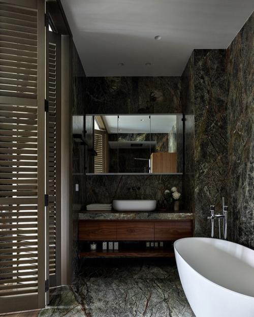 Современное пространство с акцентом на домашние растения. 06