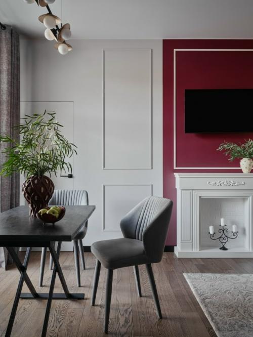 Уютное пространство, в котором личные истории семьи нашли отражение в дизайне. 06