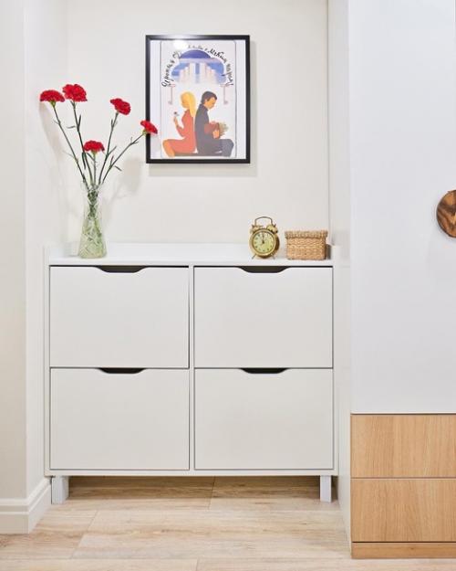 Яркая двухуровневая студия, площадью 25 кв. 08