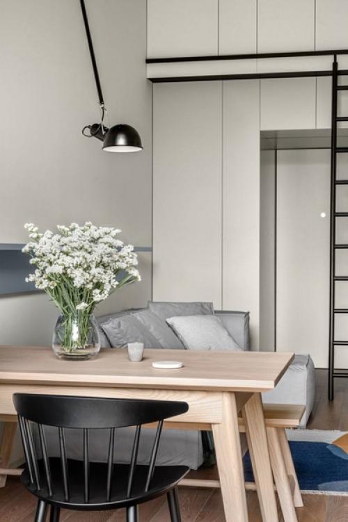 Однокомнатная квартира площадью 38 кв. 02