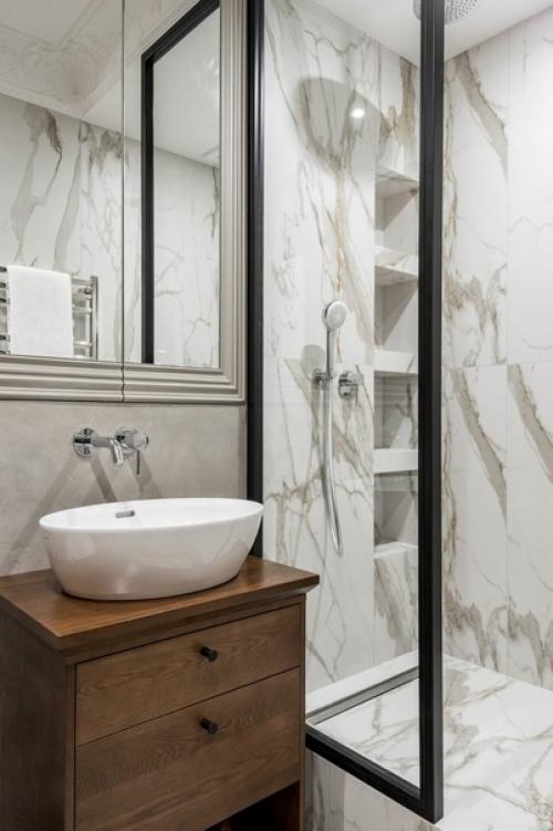 Интерьер квартиры в приятных оттенках. 09