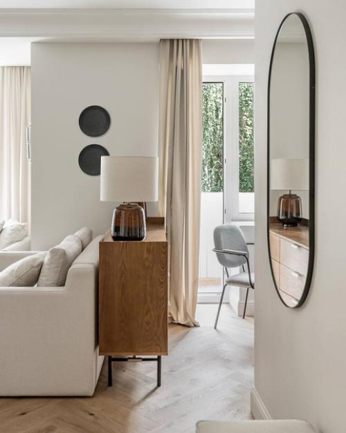 Интерьер квартиры в приятных оттенках. 08