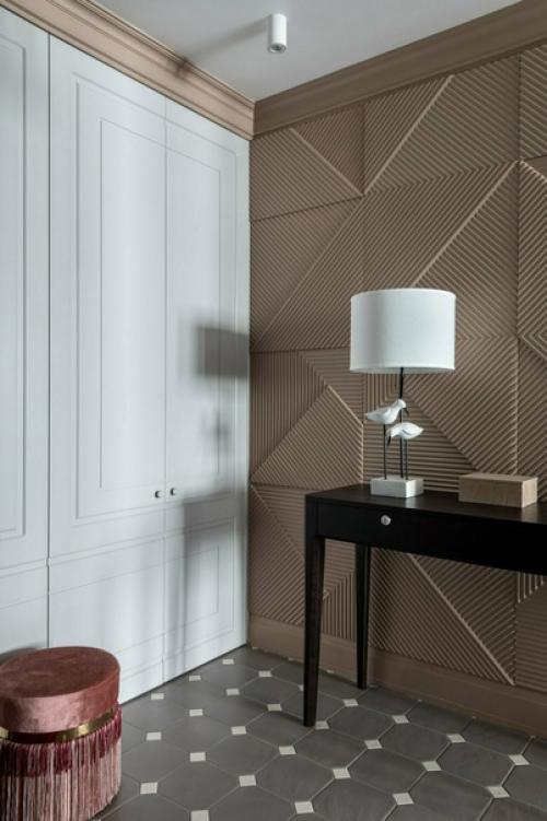 Двухкомнатная квартира с бюджетными решениями. 07