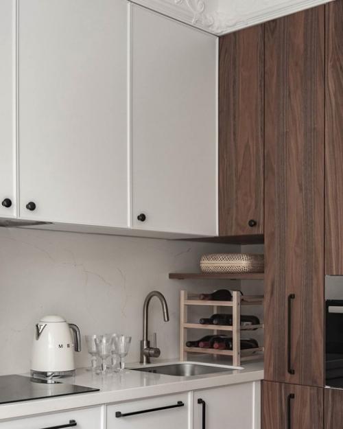 Интерьер квартиры в приятных оттенках. 07