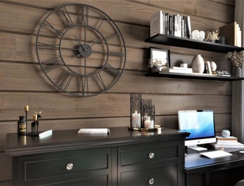 Домашний кабинет в загородном доме. 04