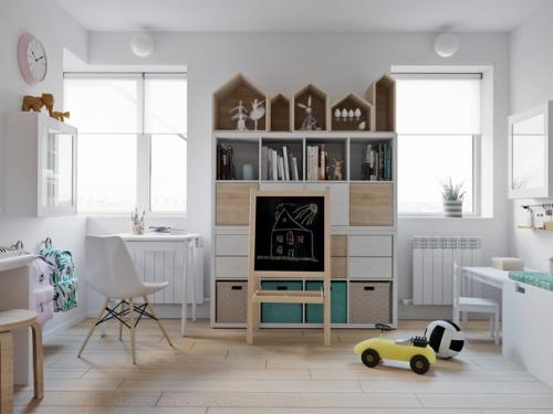 Проект квартиры в скандинавском стиле. 06