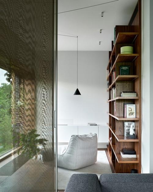 Современное пространство с акцентом на домашние растения. 04