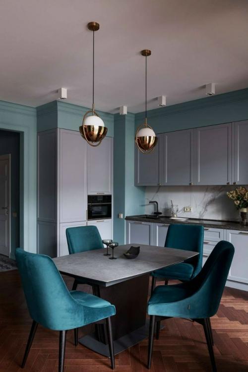 Эта просторная квартира - студия площадью 63 кв. 01