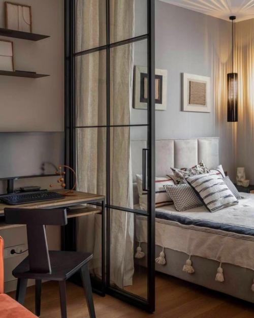 Приятное сочетание цветов, красивая мебель. 04