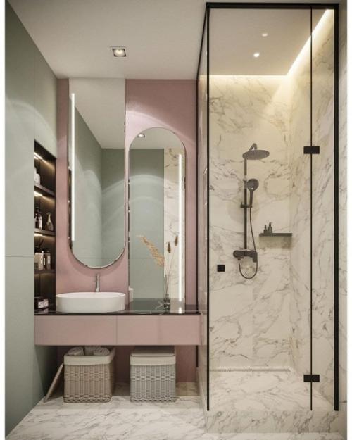 Светлый и лаконичный санузел! 02