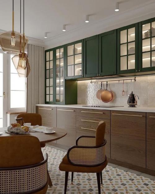 Кухня мечты.  Красиво, стильно и уютно. 03