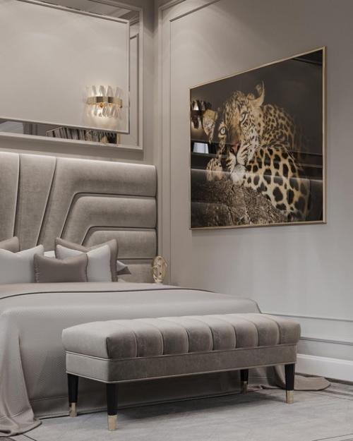 Шикарная гостевая спальня.