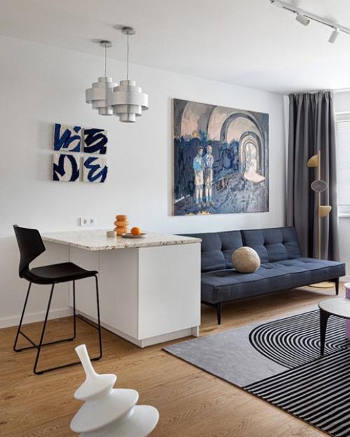 Интерьер для творческой личности. 01