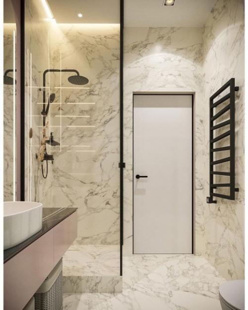 Светлый и лаконичный санузел!