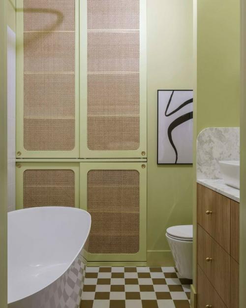 Смелый, необычный и очень яркий интерьер квартиры для молодой девушки - это пространство, наполненное цветом, настроением и индивидуальностью. 06