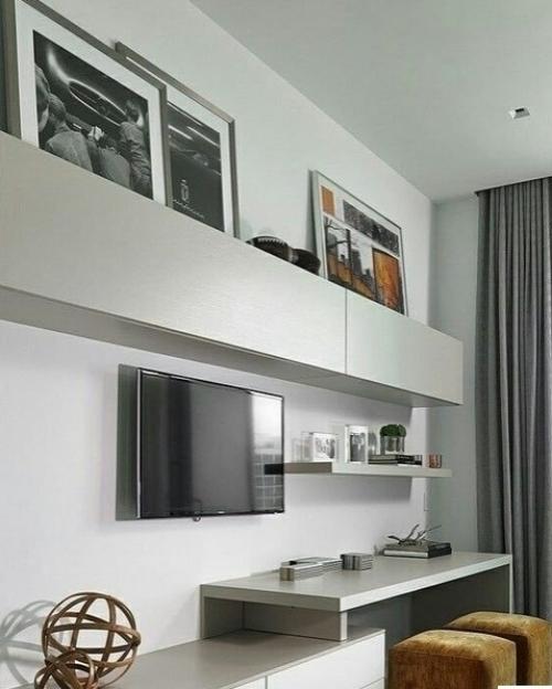 Таким образом, если не знаете, как оформить зону у телевизора. 02