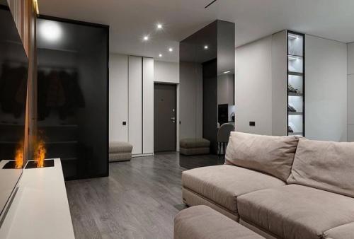 Проект квартиры в современном стиле. 02