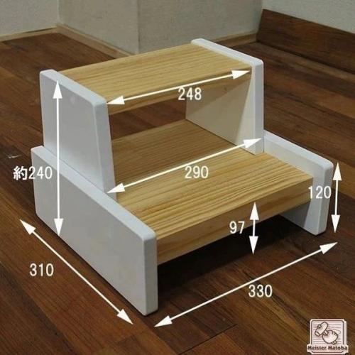 Для рукодельников. Маленькая стремянка своими руками. 03