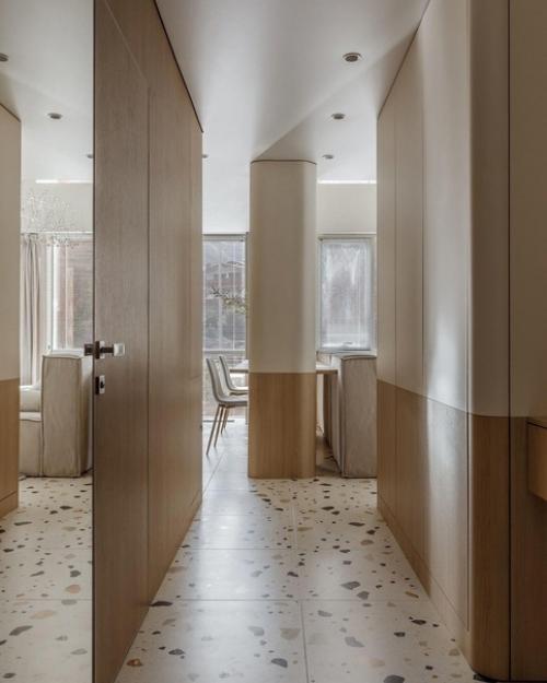 Стильный светлый интерьер квартиры. 02