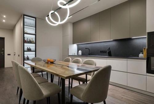 Проект квартиры в современном стиле. 03