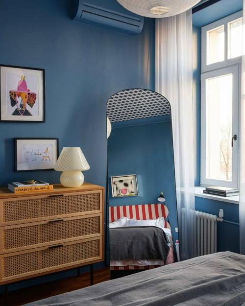 Смелый, необычный и очень яркий интерьер квартиры для молодой девушки - это пространство, наполненное цветом, настроением и индивидуальностью. 05