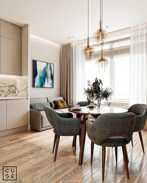 Кухня - гостиная 16 кв. 03