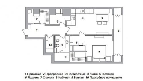 Многовато подсобок, на мой взгляд. 07