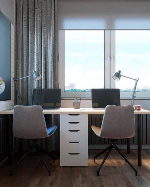 Двухкомнатная квартира площадью 44, 73 кв. 05