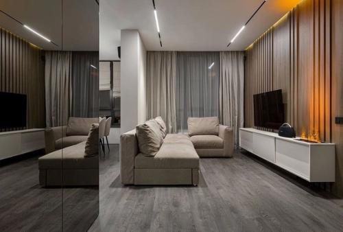 Проект квартиры в современном стиле. 04