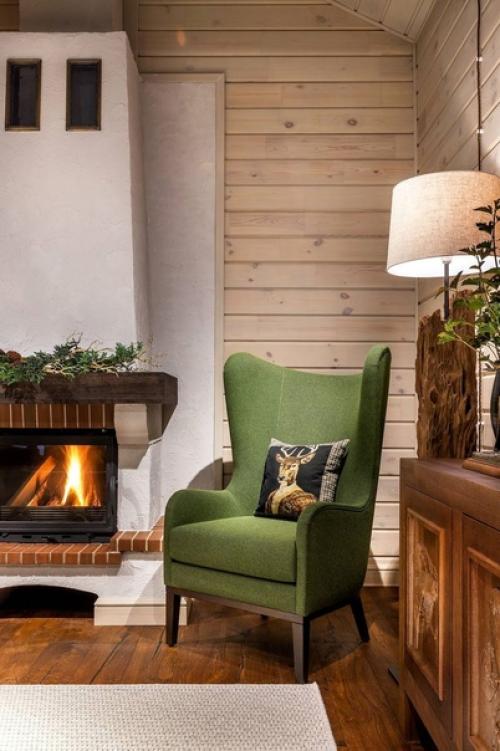 Как создать атмосферу легкой роскоши в деревянном доме. 01