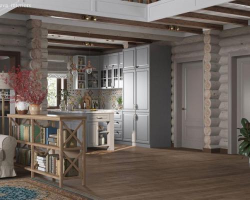 Кухня с островом. 04