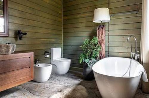 Как создать атмосферу легкой роскоши в деревянном доме. 05