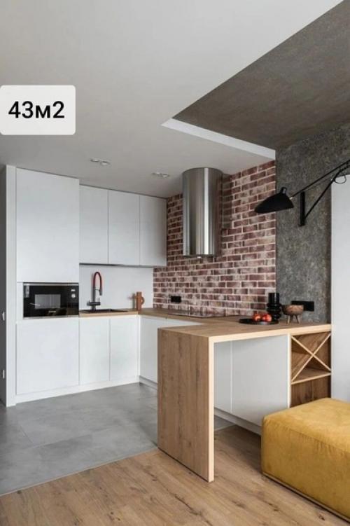 Квартира, общей площадью - 43, 6 кв.