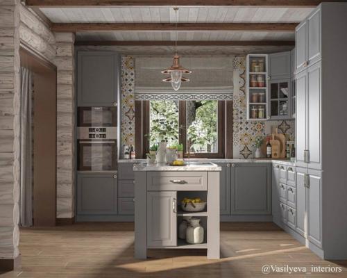 Кухня с островом. 03
