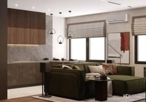 Проект кухни - гостиной в загородном доме. 02