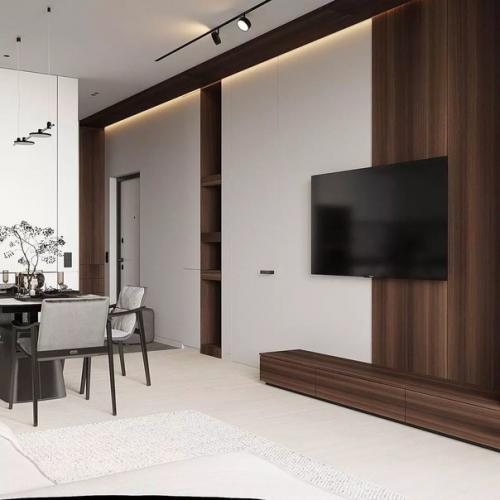 Белый и дерево - сочетание, которое никогда не выйдет из моды. 05